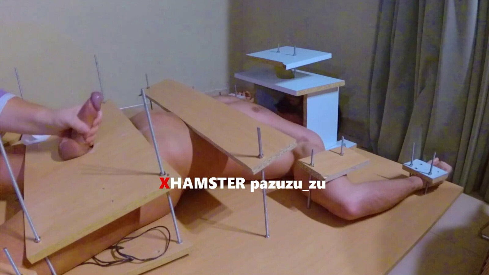 Amateur Femdom Handjob. Ruined Orgasm Post Orgasm