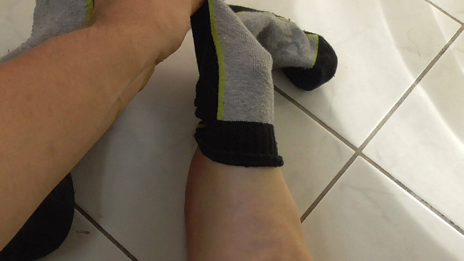 Take Socks watch Feet Soles