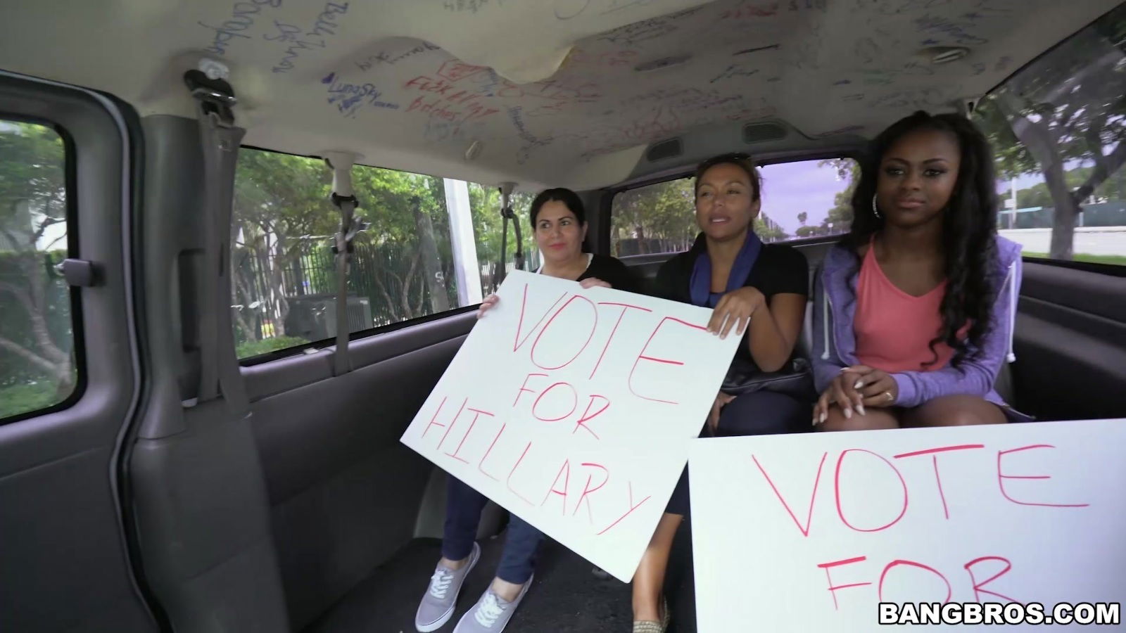 Hardcore interracial fucking back with Amilian Kush