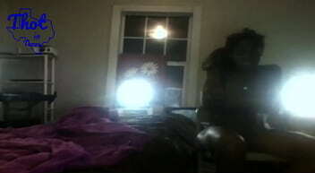 Thot in Texas - Butt Naked Ebony Slim Hot Whore African American Sexy Big Booty Woman