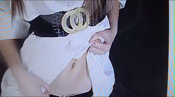 Little Step Sister Makes Belly Button Preview Itty Bitty Pussy