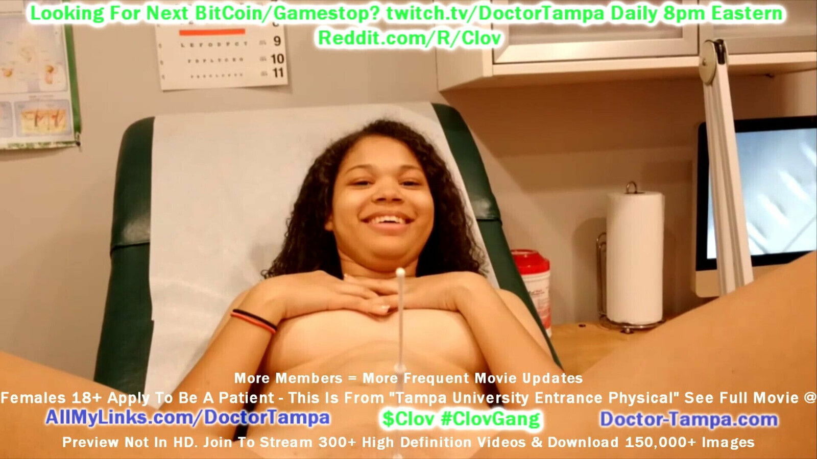 $CLOV Michelle Anderson’s Exam Front Boyfriend! POV!