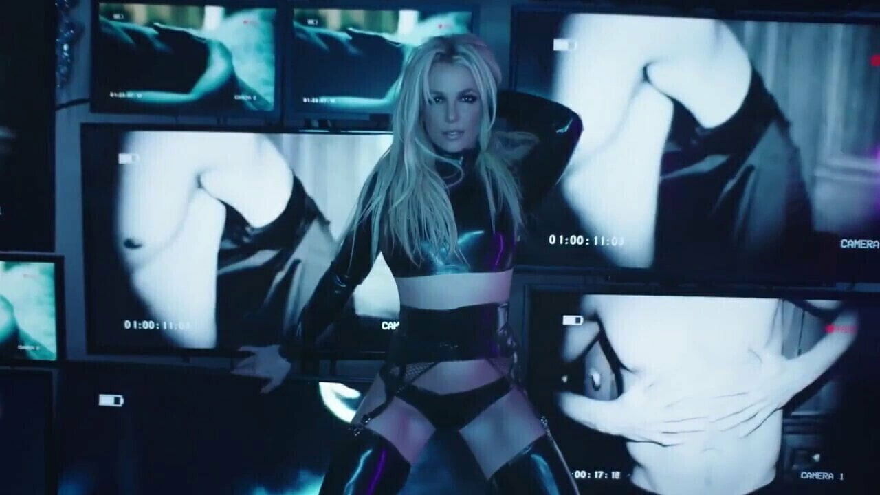 Britney Spears Sexy Latex