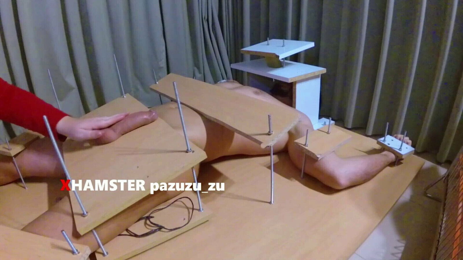 Femdom Feet Tickling Tease. Handjob with Ruined Orgasm