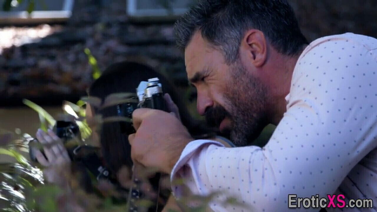 Lovely busty blonde gets jizzed over