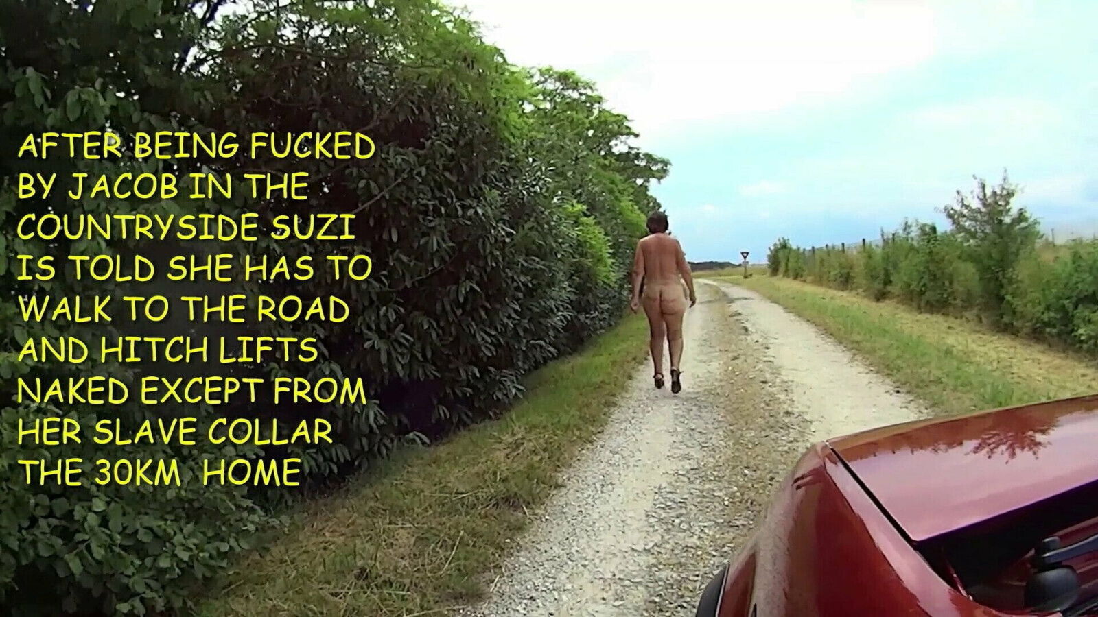 Suzi's Naked Return Home