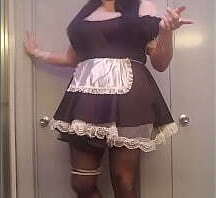 Wear French Maid Uniform Housework? Part