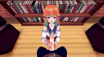 mouth fucking Takanashi Kiara feeding your Hololive Hentai.