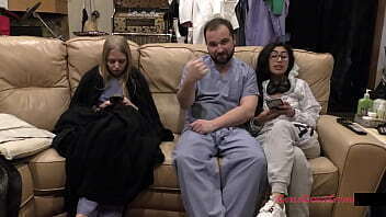 $CLOV Bratty Orphan Jasmine Rose Gets Mandatory Sports Physical For Cheerleading By Doctor Tampa &amp_ Nurse Ava Rose Who Have Alternative Plans For Jasmine @GirlsGoneGyno.com