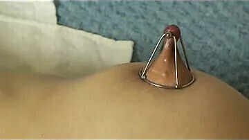 Nipple stretching waxing