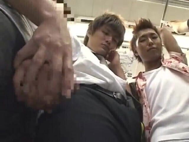 crazy guy in the subway