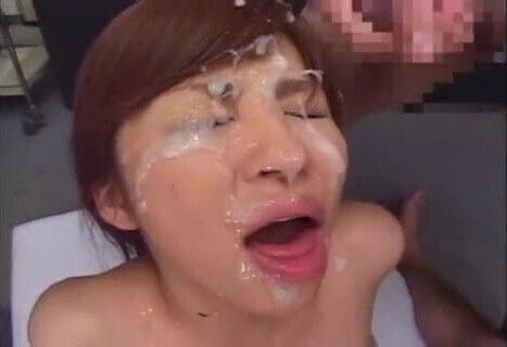 asian whore gets fucked during bukkake