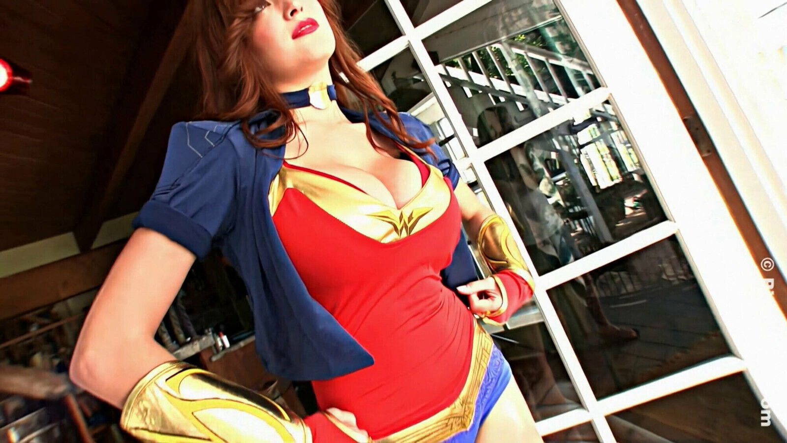 Tessa Fowler Wonder Woman Upscale