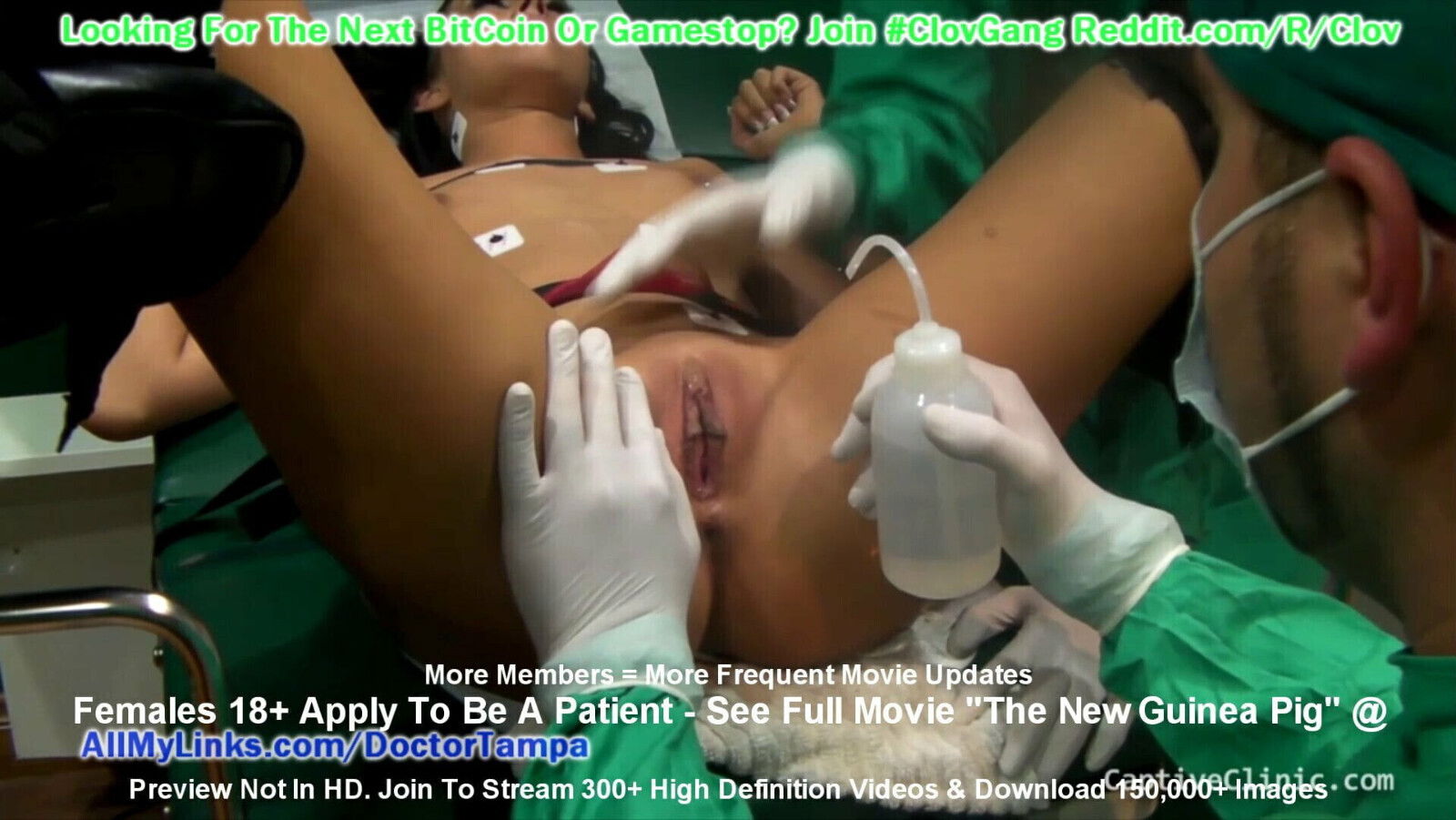 $CLOV Alexis Grace Becomes Guinea Doctor Tampa!