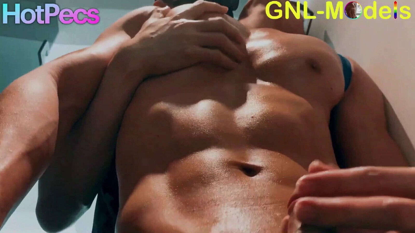 Love pecs views? SHower worship muscle adoration