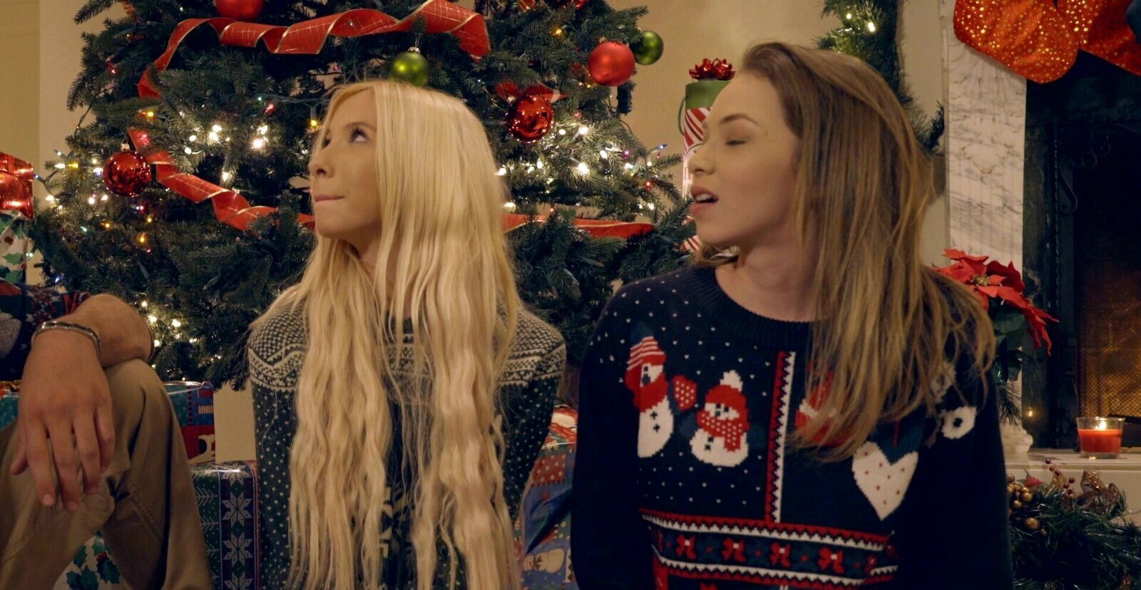 Lucky gets bang Kenzie Reeves Angel Smalls together