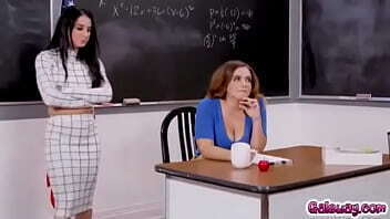 Asian babe Ember Snow gets horny with Natasha Nice big breasts