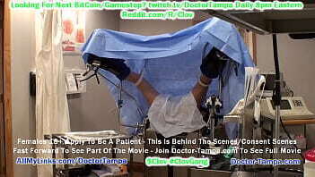 $CLOV Glove In As Doctor Tampa While He Examines &amp_ Preforms Strange Medical Experiments On Helpless Latina Human Guinea Pig Phoenix Rose @CaptiveClinic.com