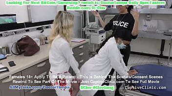 $CLOV Campus PD Episode 43: Blonde Party Girl Arrested &amp_ Strip Searched By College Campus Police @CaptiveClinic.com Stacy Shepard, Raven Rogue, Doctor Tampa