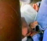 Headscarf girl blowjob in car