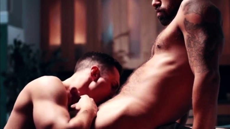 Hunk Adam Ramzi analed Tristan Hunters tight asshole