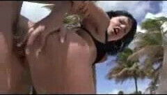 Amatoriale in spiaggia