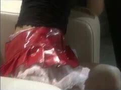 brunette enjoys anal