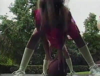 GAME DAY For Lezbo FOOTBALL team