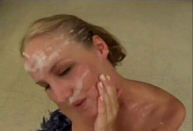 bukkake reward cute blonde