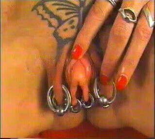 Big Clit Pumped with Tattoo Piercing by snahbrandy