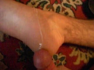 Feet masturbating
