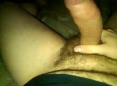 uncut jerk off with cumshot