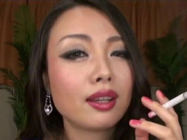 Japanese Milf Smoker