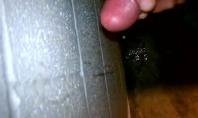 My huge cum at work!