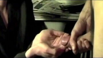 Plastered Taking Facials