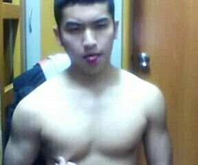 Asian Handsome muscle