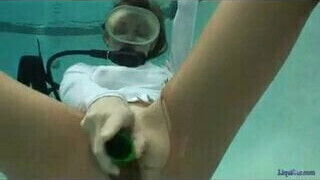 Scuba Pantyhose Masturbation