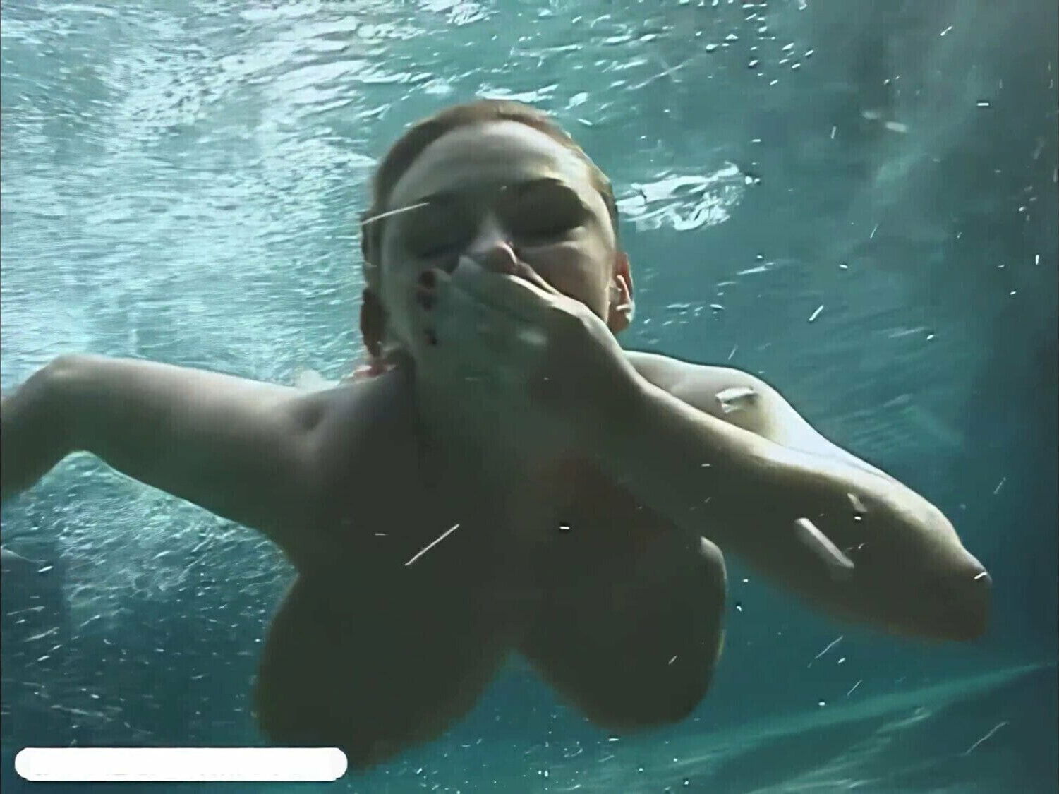 Swimming with Autumn Jade huge tits, upscaled