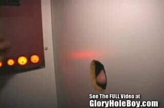 James Is A Glory Hole Newbie Looking For DNA Facials 