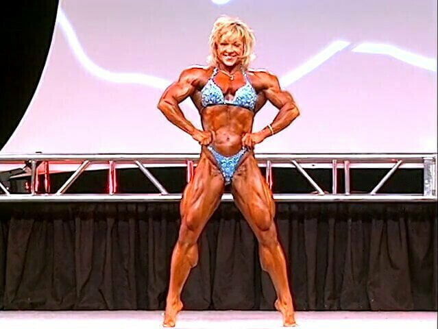 Lisa Aukland Muscle GILF 2007 Olympia
