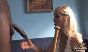 Mature mom Tabitha takes big black cock