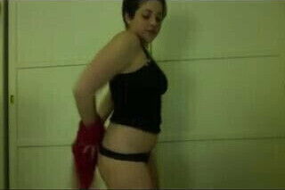 Cute College Nerdy Girl Strips