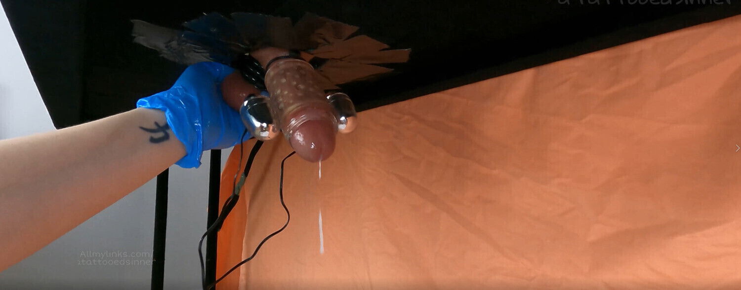 Milking Table with Post Orgasm Torment