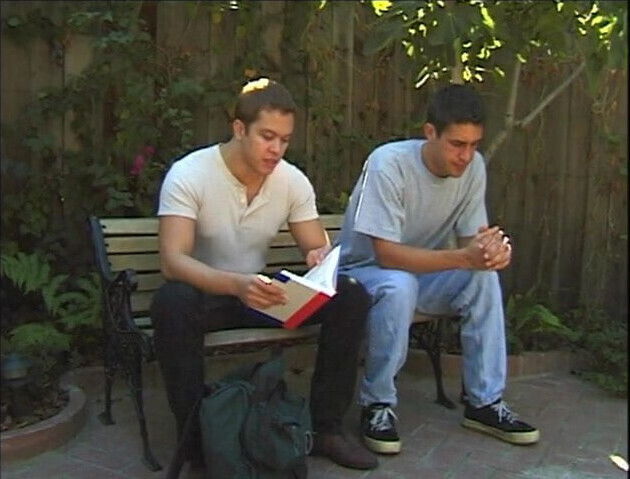 Gay cock fucking at work