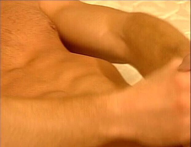 Guy in army uniform masturbating