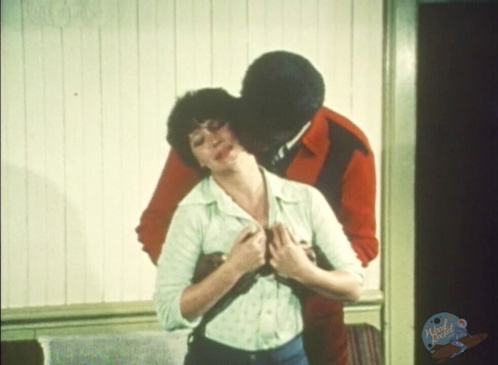 Retro, vintage interracial, black 1980