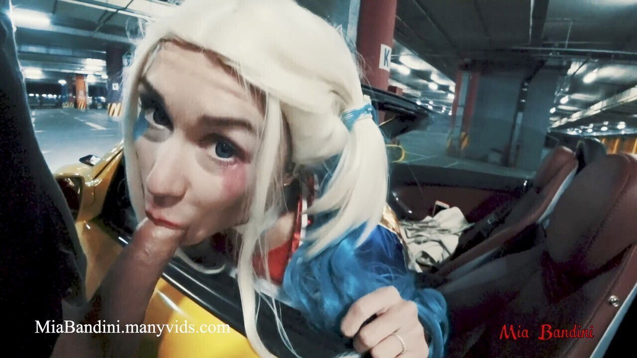 Harley quinn, ball crush heel, harley