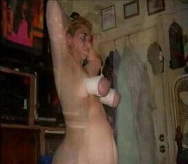 slave getting ready punishment