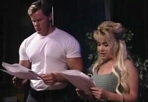 Big tits hottie in black lingerie banged hard