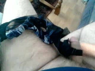 Wank Granny sized taken Dildo